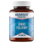 Humavit Kwas Foliowy tabletki ze składnikami wspomagającymi układ nerwowy, 60 szt.
