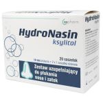 Hydronasin Ksylitol zestaw uzupełniający do płukania nosa i zatok, 20 sasz.