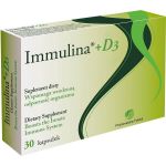 Immulina+ D3 kapsułki wspomagające odporność, 30 szt.