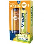 Jonolit Jony + C-Vitum 1000 mg tableteki musujące, 2 x 20 szt.