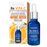 Flos-Lek Re Vita C  koncentrat witaminowy pod oczy na twarz szyję i dekolt, 30 ml