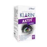Klarin AKTIV tabletki wspierające funkcjonowanie narządu wzroku z luteiną, 60 szt.