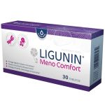 Ligunin Meno Comfort tabletki ze składnikami pomagającymi łagodzić objawy menopauzy, 30 szt. 