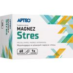Magnez Stres APTEO kapsułki ze skladnikami wspomagającymi w stanach napięcia nerwowego, 60 szt.