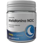 Melatonina NOC  tabletki dla osób mających problem z zasypianiem, 30 szt.