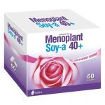 Menoplant Soy-a 40+  kapsułki ze składnikami łagodzącymi objawy menopauzy, 60 szt.