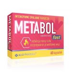 Metabol fast kapsułki ze składnikami wspierającymi redukcję masy ciała, 60 szt.