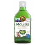 Mollers Mój Pierwszy Tran Norweski płyn uzupełniający dietę w kwasy omega-3, 250 ml KRÓTKA DATA 29.02.2024