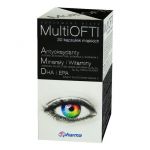 MultiOFTI  kapsułki polecane osobom chcącym utrzymać zdrowy wzrok, 30 szt.