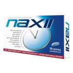 Naxii tabletki o działaniu przeciwbólowym i przeciwgorączkowym, 10 szt. 