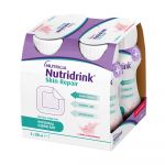 Nutridrink Skin Repair płyn wysokobiałkowy, wysokoenergetyczny o smaku truskawkowym, 4 x 200 ml