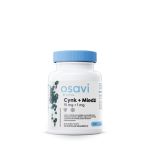 Osavi Cynk + Miedź kapsułki ze składnikami wspomagającymi układ odpornościowy, 120 szt.