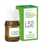 Lehning  L52 krople wspomagające w leczeniu objawów przeziębienia i grypy, 30 ml