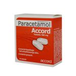 Paracetamol Accord  tabletki o działaniu przeciwbólowym i przeciwgorączkowym, 24 szt.