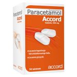 Paracetamol Accord, tabletki przeciwbólowe, 50 szt.