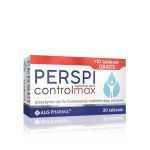 Perspicontrol Max  tabletki ze składnikami przyczyniającymi się do hamowania nadmiernego pocenia, 40 szt.