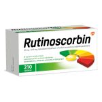 Rutinoscorbin tabletki z witaminą C wspomagającą odporność, 210 szt.