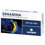 Senamina tabletki powlekane wspomagające zasypianie, 14 szt.