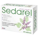 Sedarel tabletki ze składnikami wspomagającymi funkcjonowanie układu nerwowego, 20 szt.