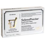 SelenoPrecise  tabletki ze składnikami wspierającymi prawidłową pracę tarczycy, 60 szt.