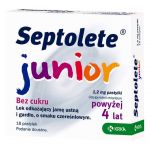 Septolete Junior pastylki twarde o smaku czereśniowym, 18 szt.