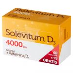 Solevitum D3 4000 j.m. tabletki z witaminą D3, 75 szt.