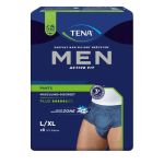 TENA MEN Active Fit Pants  majtki chłonne Plus Blue L/XL, 8 szt.