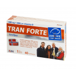 TRAN FORTE Familijny kapsułki ze składnikami wspierającymi układ odpornościowy, 60 szt.