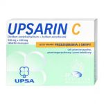 Upsarin C  tabletki musujące na ból i gorączkę różnego pochodzenia, 20 szt.