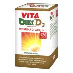 VITA buer D3 kapsułki uzupełniające dietę w witaminę D3, 120 szt.