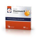 Vitaminum B Complex tabletki ze składnikami wspomagającymi prawidłowe działanie układu nerwowego, 60 szt.