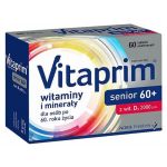 Vitaprim Senior tabletki powlekane z witaminami i minerałami dla osób po 60 roku życia, 60 szt.