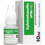 Xylometazolin APTEO MED 0,1% krople udrażniające nos, ułatwiające oddychanie, 10 ml