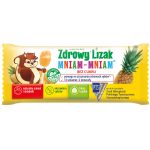 Zdrowy Lizak Mniam-Mniam  zawiera 12 witamin i 2 minerały dla dzieci, o smaku ananasowym, 1 szt.
