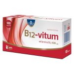 B12-Vitum kapsułki pomagające uzupełnić dietę w witaminę B12, 100 szt.