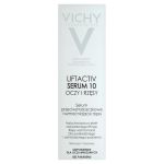 Vichy Liftactive Serum 10 przeciwzmarszczkowe pod oczy, wzmacniające rzęsy, 15 ml