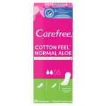 Carefree Cotton Feel Normal wkładki higieniczne o zapachu aloesowym, 20 szt. 