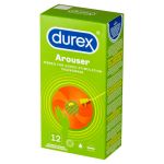 Durex Arouser prezerwatywy prążkowane, 12 szt.