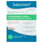 FertilMan Plus kapsułki ze składnikami wspierającymi jakość nasienia dla mężczyzn, 120 szt.
