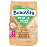 Bobovita Porcja Zbóż kaszka zbożowo-jaglana, pełnoziarnista, bezmleczna, 7 zbóż, 8 m+, 170 g