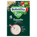 Bobovita Bio owsianka, bezmleczna z ryżem i truskawkami, 6m+, 200 g