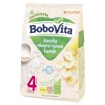Bobovita kaszka mleczno-ryżowa, banan, bez glutenu, 4m+, 230 g