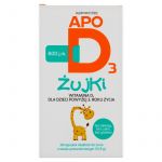 ApoD3 żujki  kapsułki z witaminą D3 dla dzieci o smaku pomarańczowym, 30 szt.