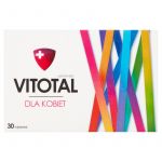 Vitotal dla Kobiet tabletki na uzupełnienie diety w witaminy i minerały, 30 szt.