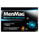MenMag tabletki z magnezem pomagające utrzymać prawidłowy poziom testosteronu dla mężczyzn, 30 szt.