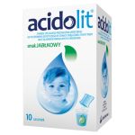 Acidolit  proszek do sporządzania roztworu doustnego o smaku jabłkowym, 10 szt.