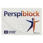 Perspiblock  tabletki powlekane ze składnikami regulującymi nadmierne pocenie, 60 szt.
