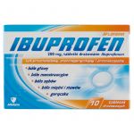 Ibuprofen Aflofarm  tabletki przeciwbólowe, przeciwgorączkowe i przeciwzapalne, 200 mg, 10 szt