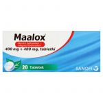 Maalox  tabletki na zgagę i nadkwasowość, 20 szt. 