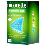 Nicorette Freshmint Gum gumy do żucia z nikotyną, 105 szt.